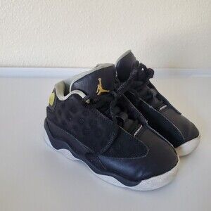 Nike Air Jordan 13‎ Retro Playoffs Lifestyle Shoes Toddler Black 8C